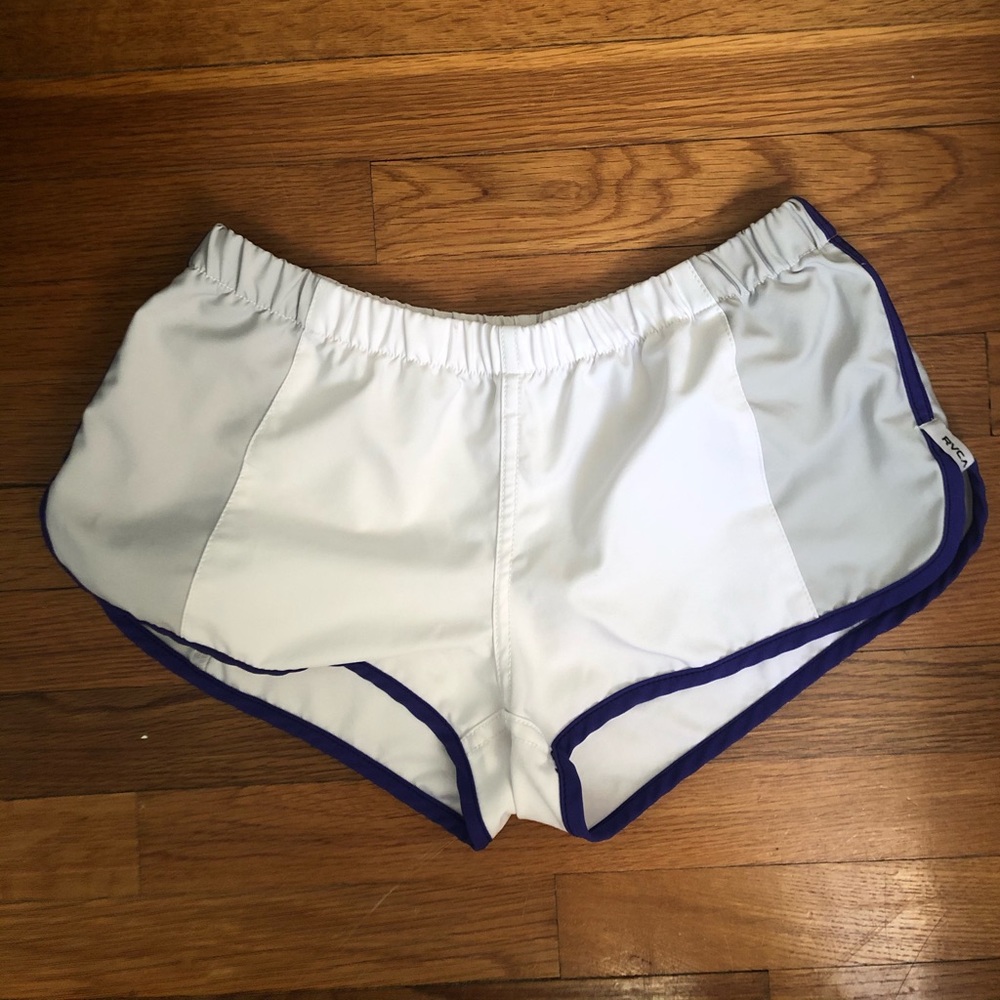 White RVCA Shorts